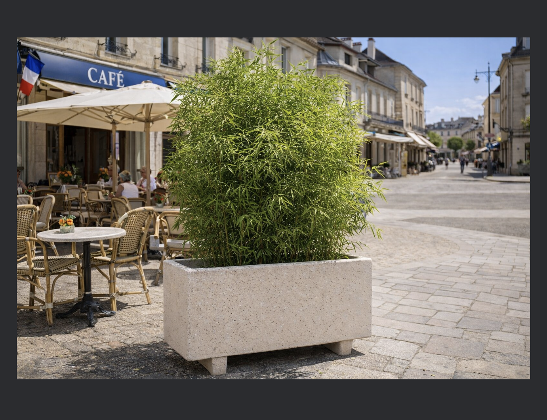 Nos jardinières béton
